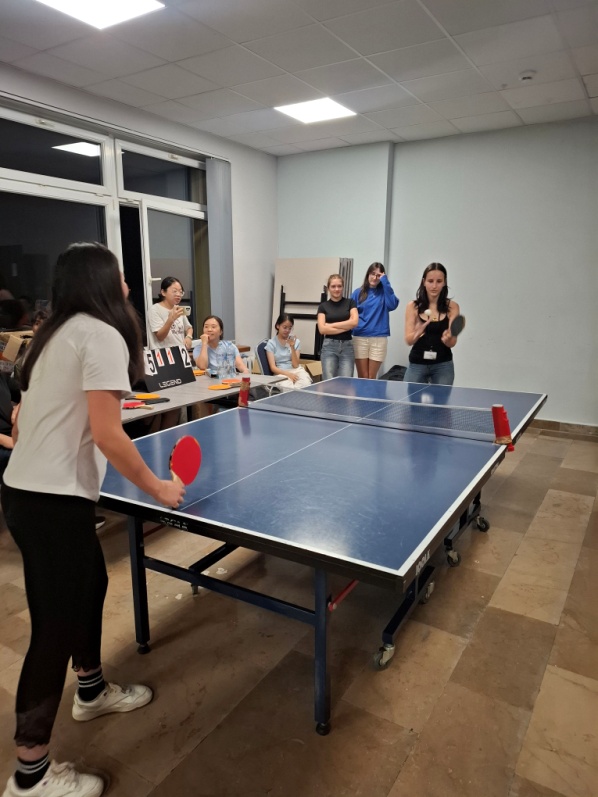 Sports program - table tennis